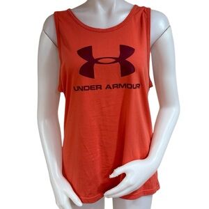 Under Armour Women’s Lose Fit Peach Tank Top Size Large
